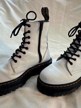 Doc Martens - Jadon - Women's Size 8 - White - Good Condition